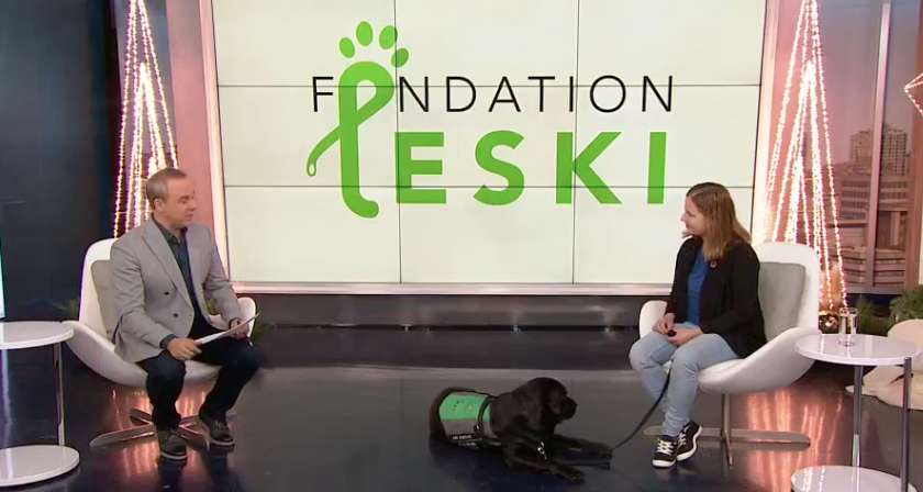 Des chiens d'assistance sur demande grâce à la Fondation Leski